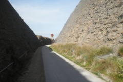 Señal avanzada estación de La Ribera (lado Murcia). Marzo 2013